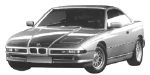 BMW E31 P1B4F Fault Code